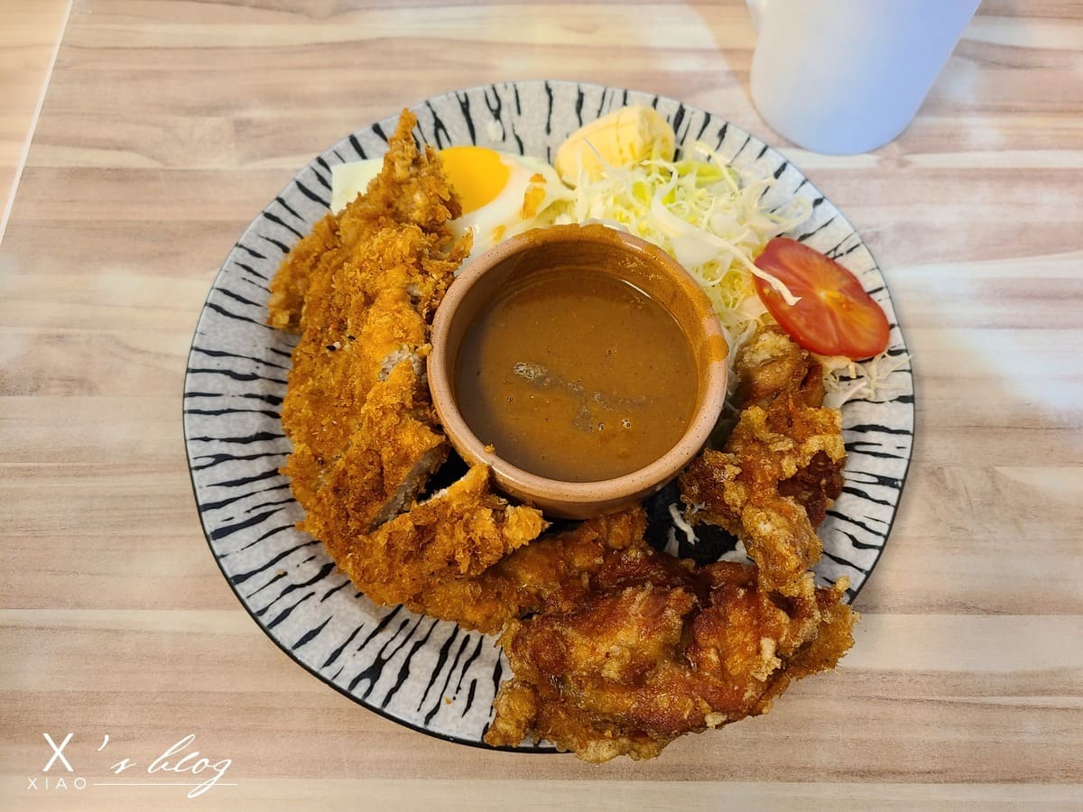 【中山區美食】十巷咖哩|晴光市場超人氣咖哩飯 十巷咖哩 雙拼