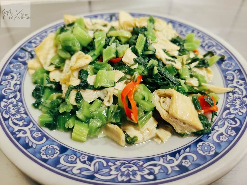 周記家常麵豆皮雪裡紅