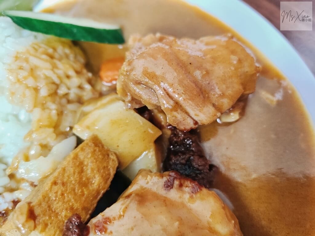 古家咖哩-椰漿咖哩飯 古家咖哩的椰漿咖哩飯