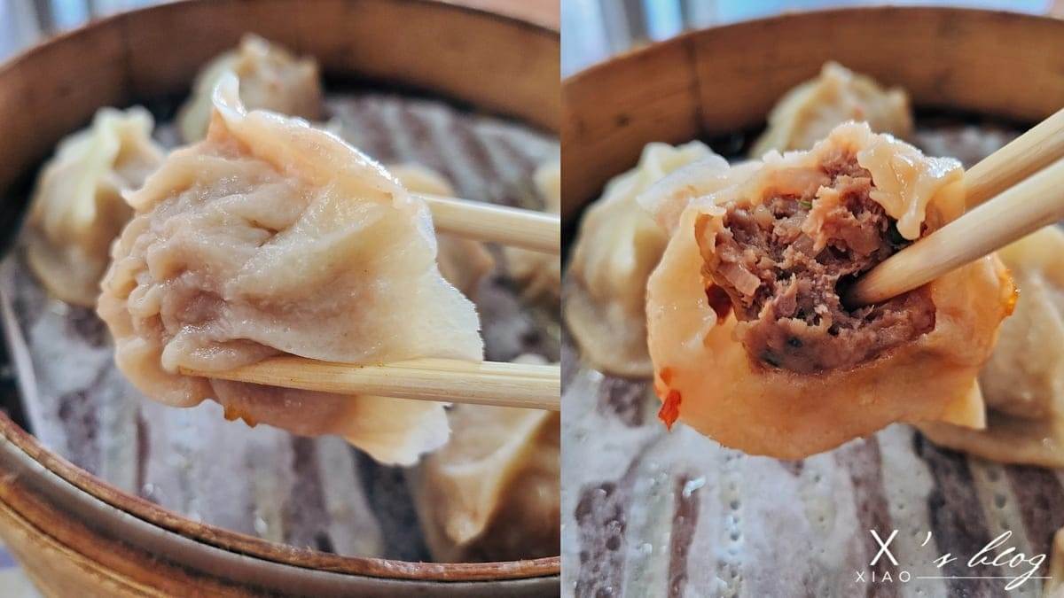【大安區美食】圓圓小籠湯包|平價美味的手工蒸餃湯包 大安區圓圓小籠湯包的牛肉蒸餃