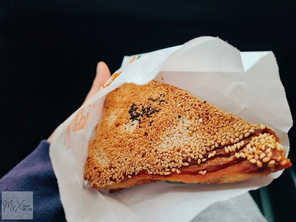 小貨車蔥油餅的紅豆餅