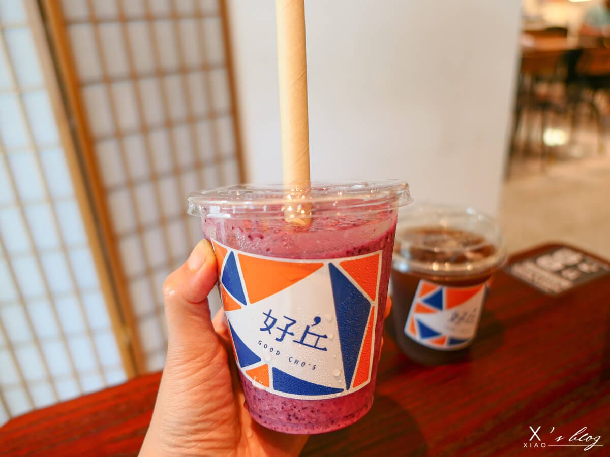 好丘燕麥優格藍莓果昔 好丘燕麥優格藍莓果昔