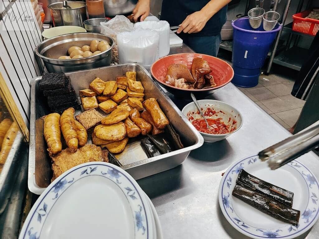 石牌溫州大餛飩小菜區 滷味小菜