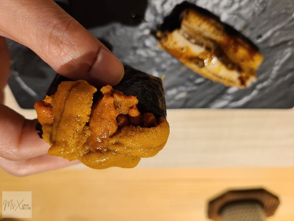 小馬日本料理的海膽軍艦