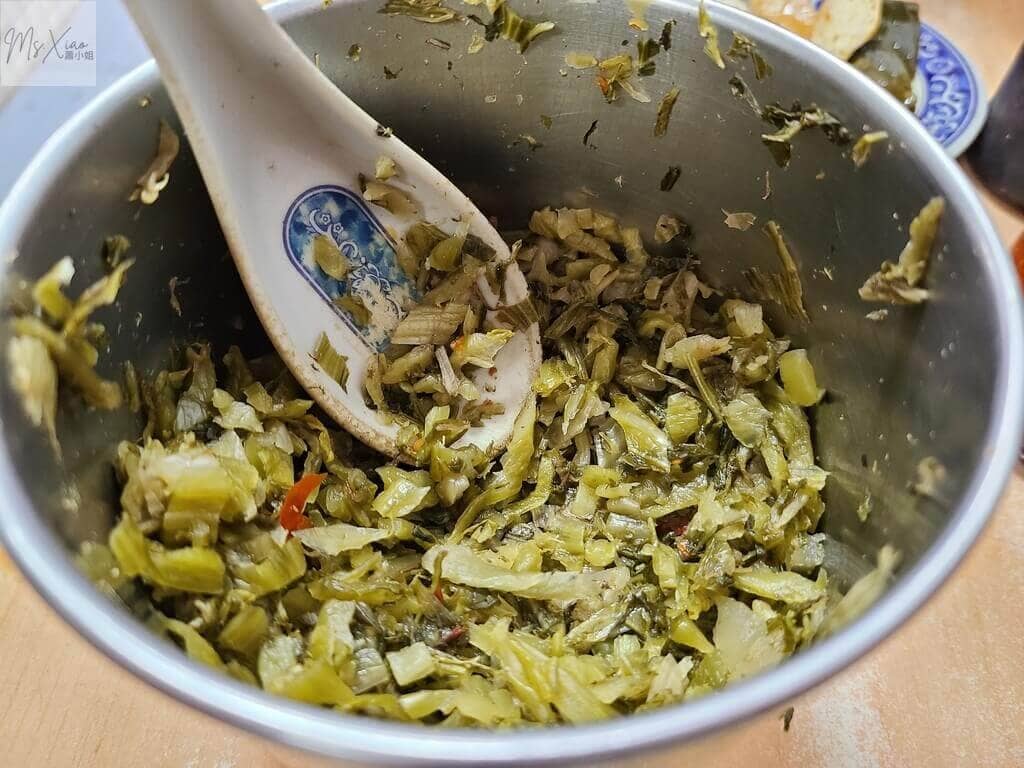 濟南牛肉麵的酸菜 濟南牛肉麵的酸菜