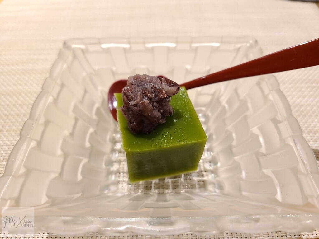 紅豆泥抹茶水羊羹