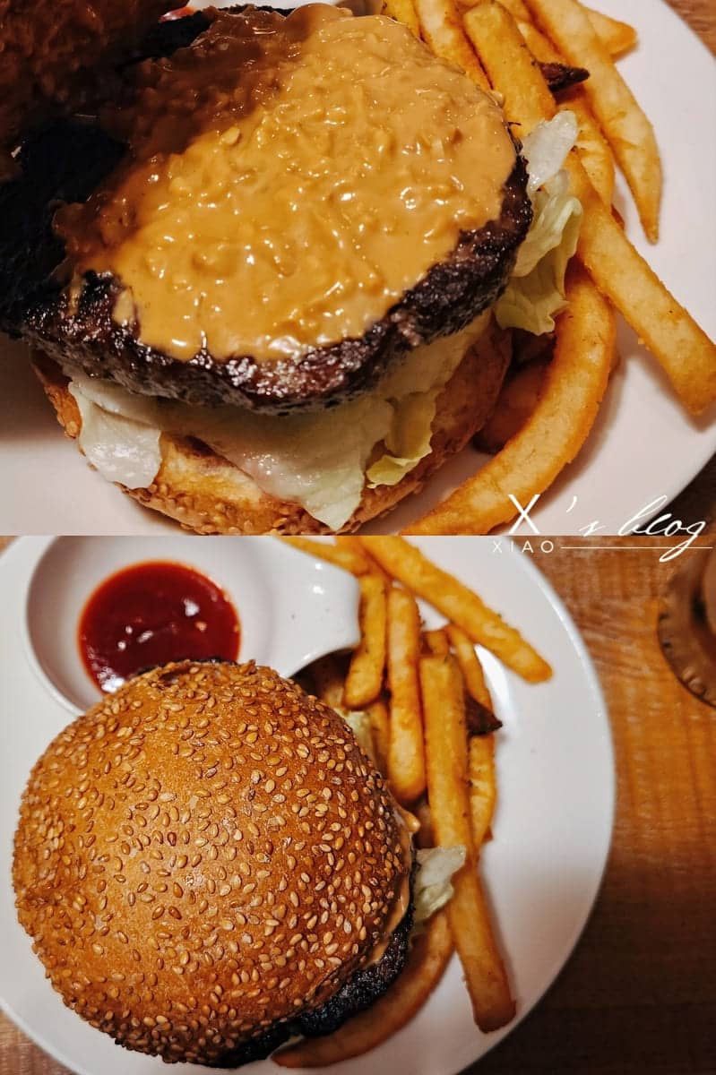 西門町薆悅酒店inn cafe花生醬牛肉堡 西門町薆悅酒店inn cafe花生醬牛肉堡