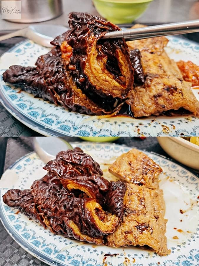 鄭記豬腳飯-滷大腸