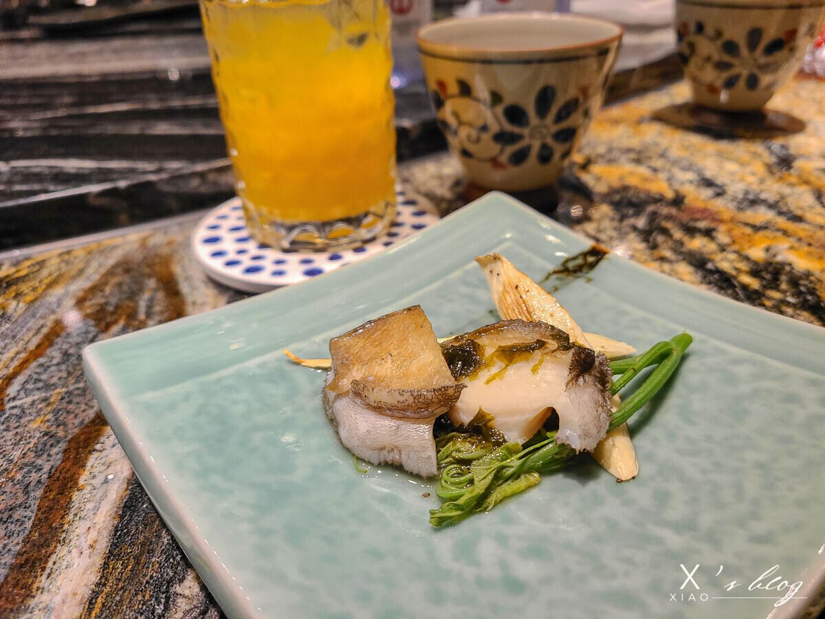 魚貫鐵板燒-南非活鮑魚 魚貫鐵板燒-南非活鮑魚