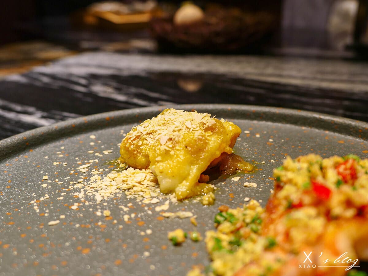 魚貫鐵板燒-金沙明蝦 魚貫鐵板燒-金沙明蝦