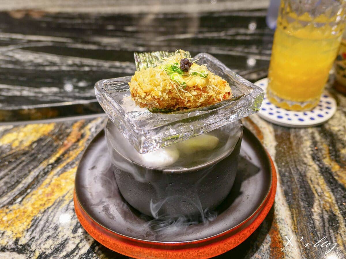 魚貫鐵板燒-魚子醬炸生蠔 魚貫鐵板燒-魚子醬炸生蠔