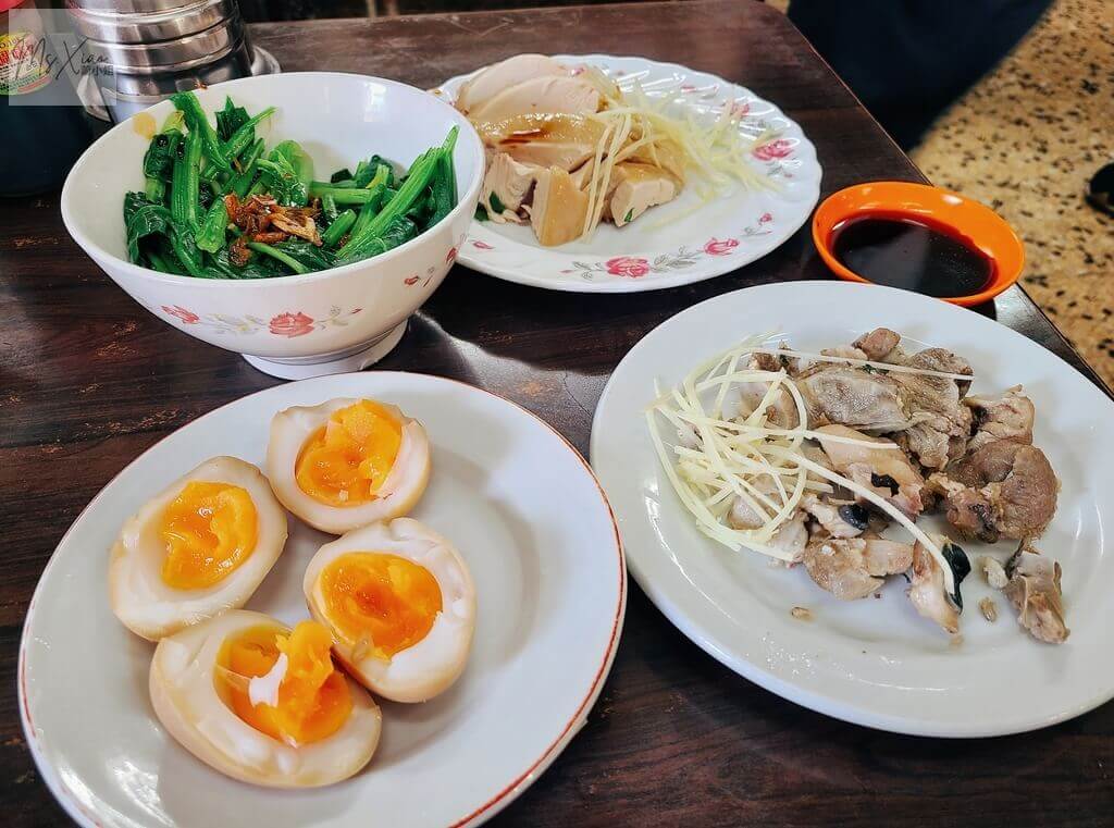 【大同區美食】黑點雞肉麵攤|鮮嫩美味白斬雞肉‧切仔麵 黑點雞肉小菜