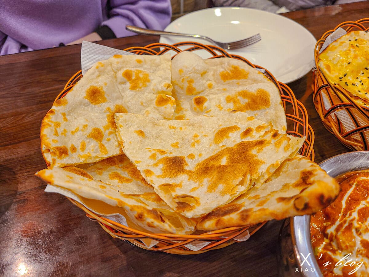 紅堡印度料理-原味烤餅 紅堡印度料理-原味烤餅