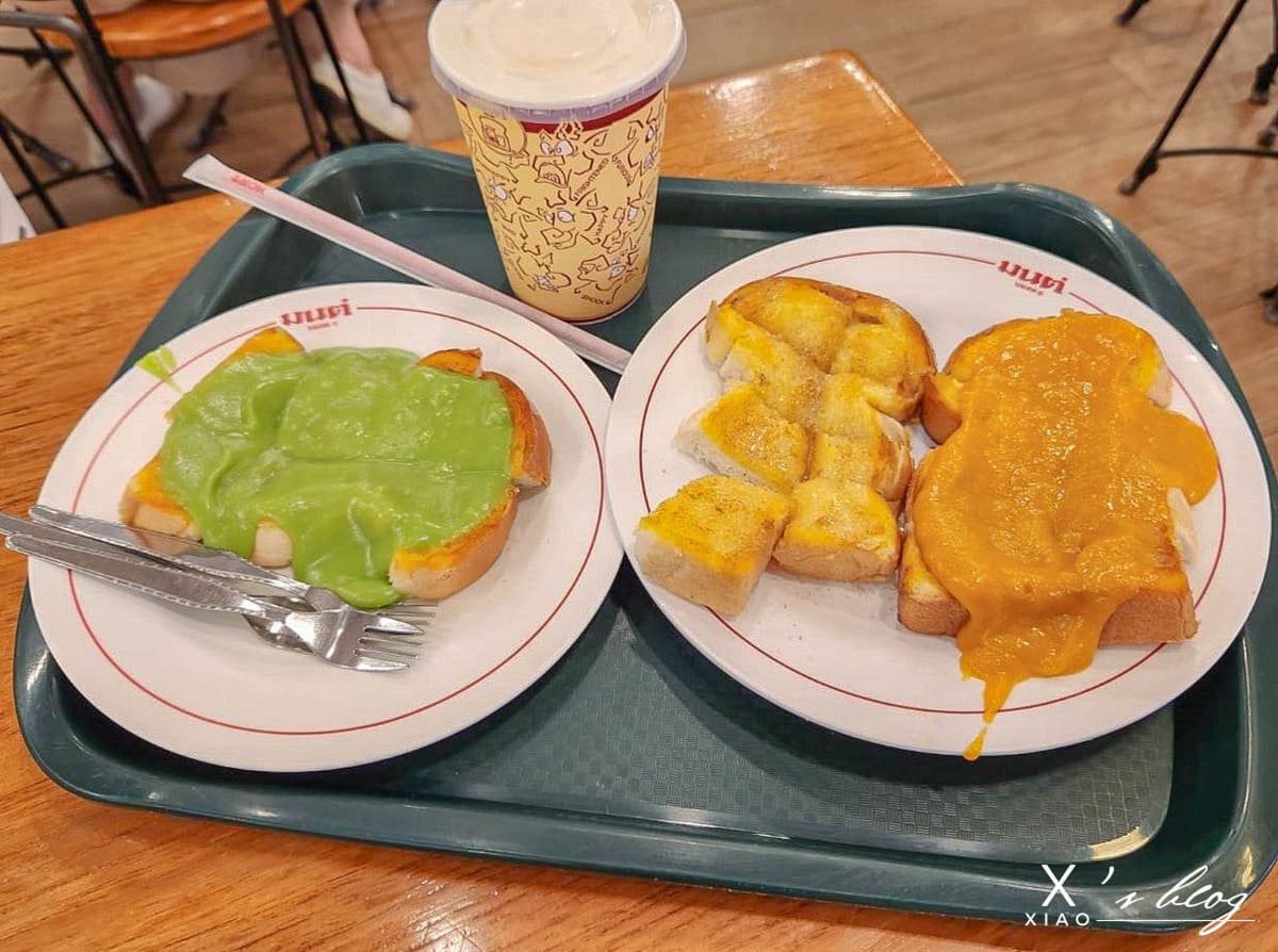 曼谷舊城區美食 烤土司 曼谷舊城區美食 烤土司