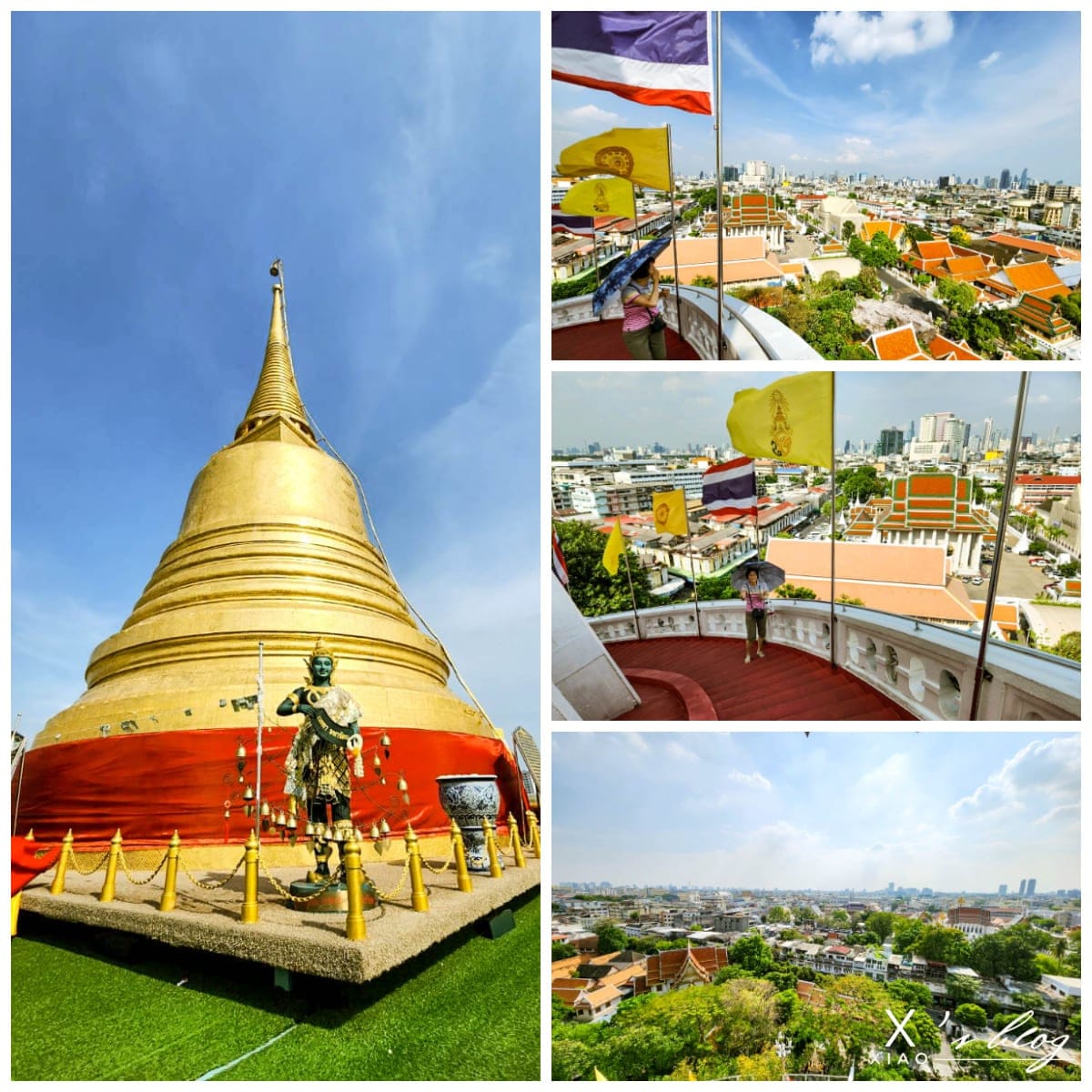 曼谷舊城區-金山寺 曼谷舊城區-金山寺