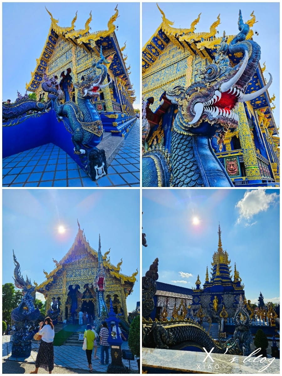 清萊藍廟-Wat Rong Suea Ten