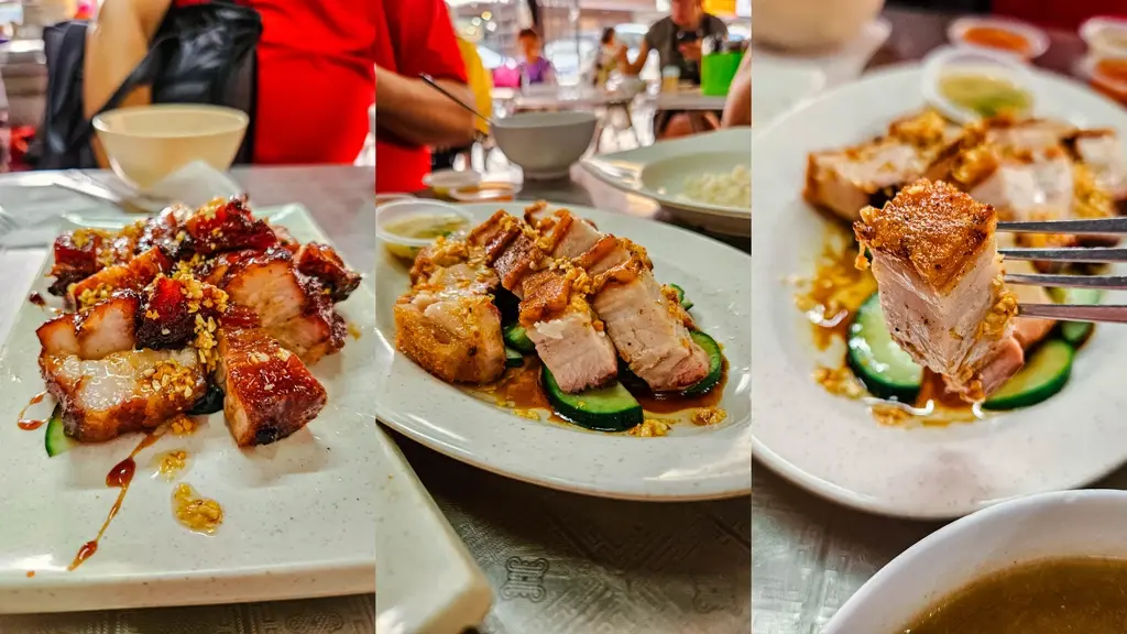 吉隆坡美食推薦:PUDU半山芭必吃的叉燒和蝦餅燒肉