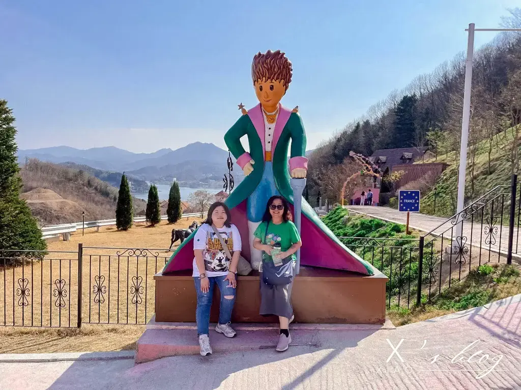 首爾近郊一日遊推薦：來自星星的你拍攝地小法國村，色彩繽紛的小王子主題園區