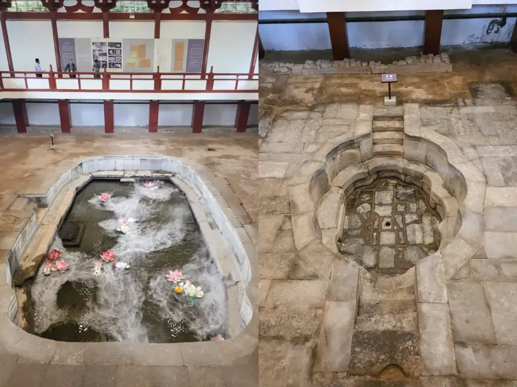 西安旅遊必去華清宮楊貴妃御湯與蓮花湯歷史遺址