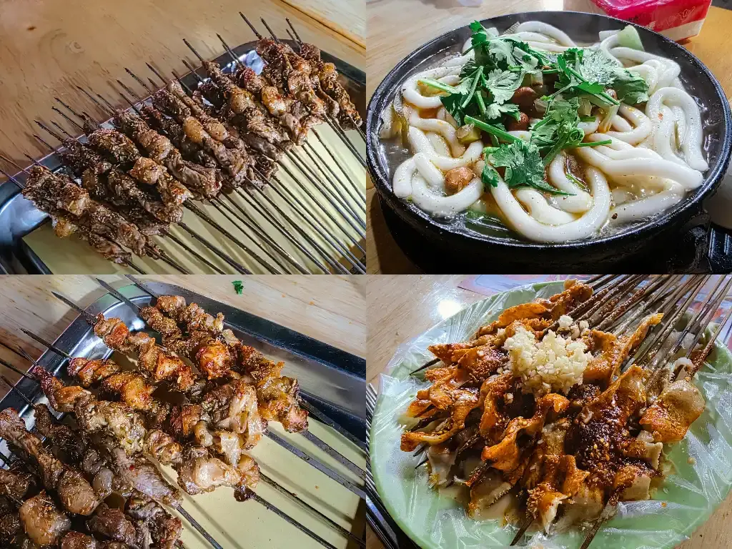 西安在地美食:吉利砂鍋烤肉與美味涮牛肚