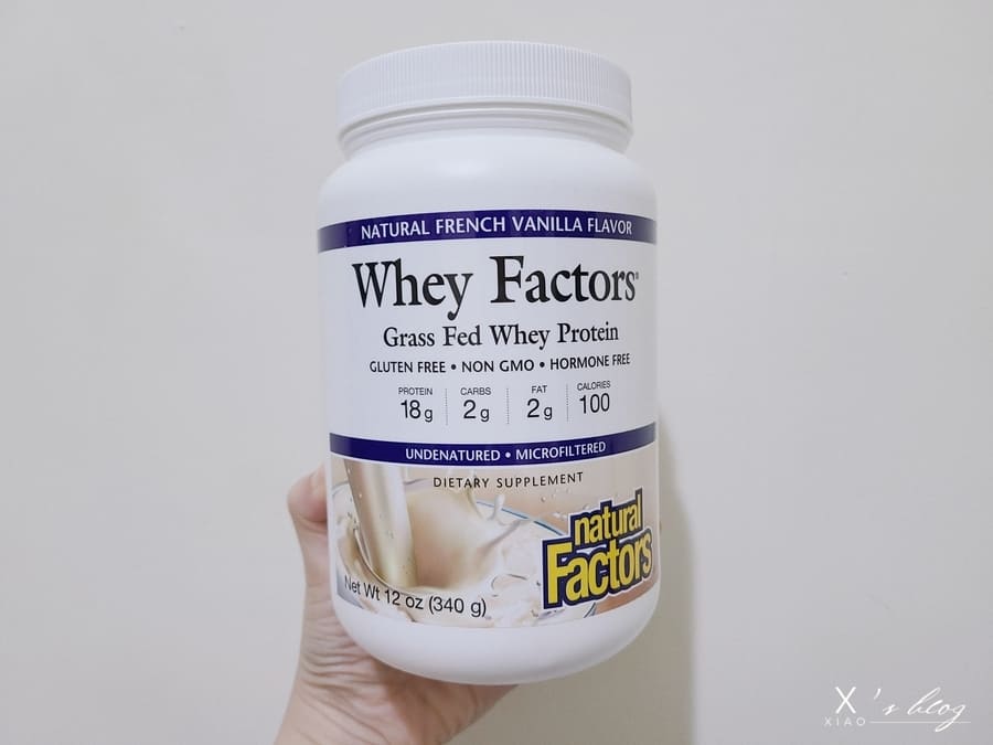 iherb-Natural Factors香草口味乳清蛋白粉 Natural Factors香草口味乳清蛋白粉