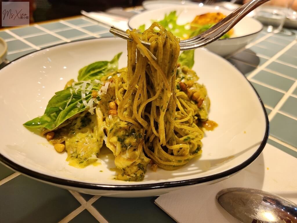 fermi pasta青醬雞肉天使細麵 fermi pasta青醬雞肉天使細麵