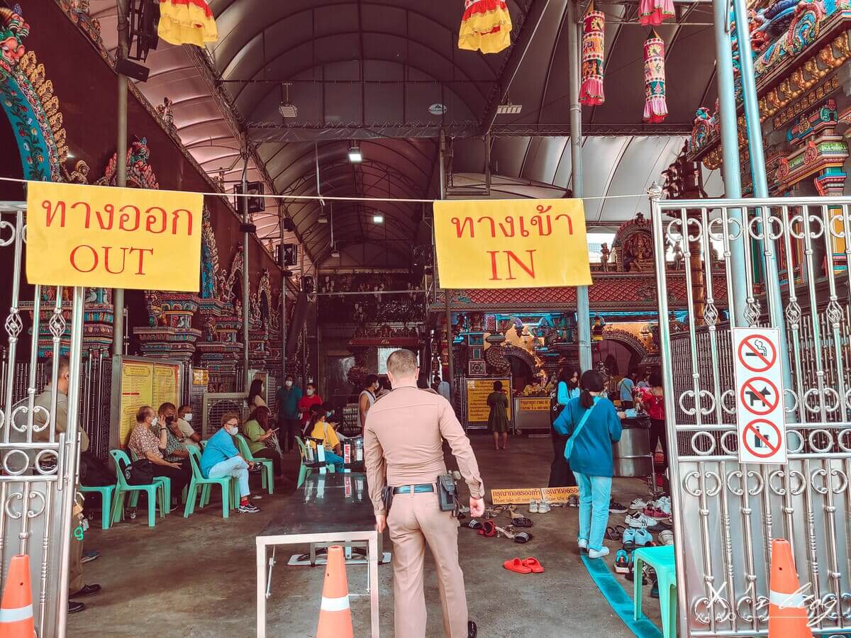 曼谷-Sri Maha Mariamman馬里安曼興都廟วัดพระศรีมหาอุมาเทวี