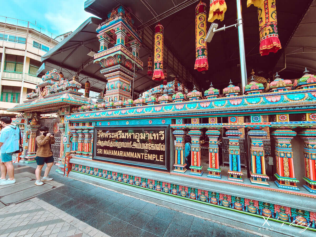 曼谷Sri Maha Mariamman馬里安曼印度廟วัดพระศรีมหาอุมาเทวี