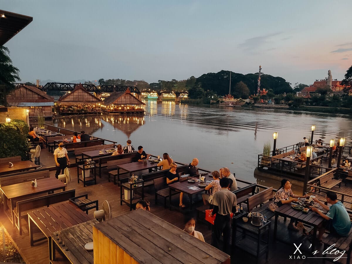 泰國keeree tara restaurant kanchanaburi