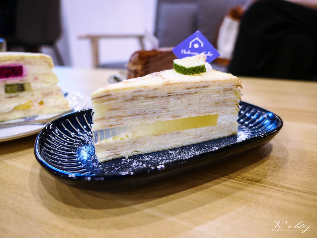 白屋咖啡-檸檬晶凍千層蛋糕
